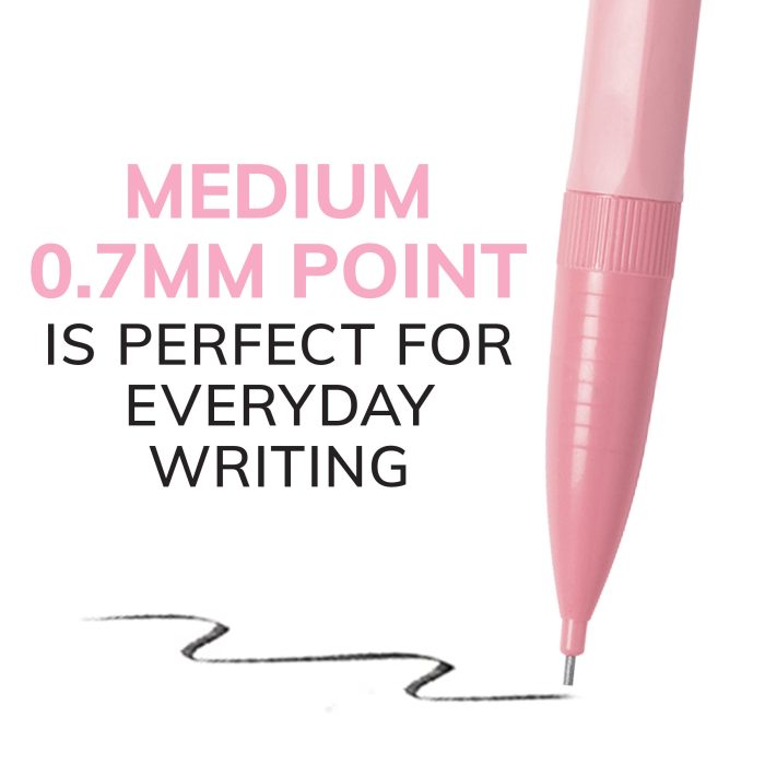 BIC Xtra-Smooth Pastel Mechanical Pencil, 0.7 mm Medium Point, No. 2 Lead, 24-Count - Image 6