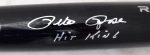 Pete Rose Autographed Black R.a.w.l.i.n.g.s Baseball Bat "Hit King" PR Holo Stock #177048 - Image 4