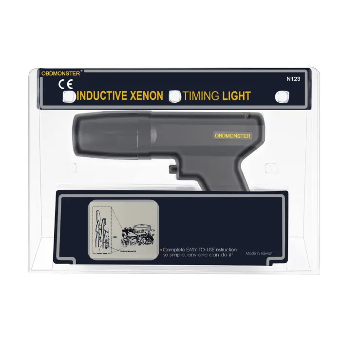 Automotive Timing Light 12V, Inductive Ignition Timing Light Gun for 2&4 Stroke Petrol Engine for Old Classical Car Motorcycle - Image 3