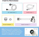 COMFEE’ Countertop Dishwasher, Energy Star Portable Dishwasher, 6 Place Settings & 8 Washing Programs, Speed, Baby-Care, ECO& Glass, Dish Washer for Dorm, RV& Apartment, Black - Image 4