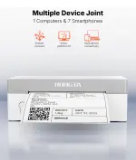 Rongta Shipping Thermal Label Printer, Bluetooth 4x6 Sticker Label Maker Wireless Shipping Label Printer for Package Small Business Compatible with Windows macOS Android iOS - Image 6