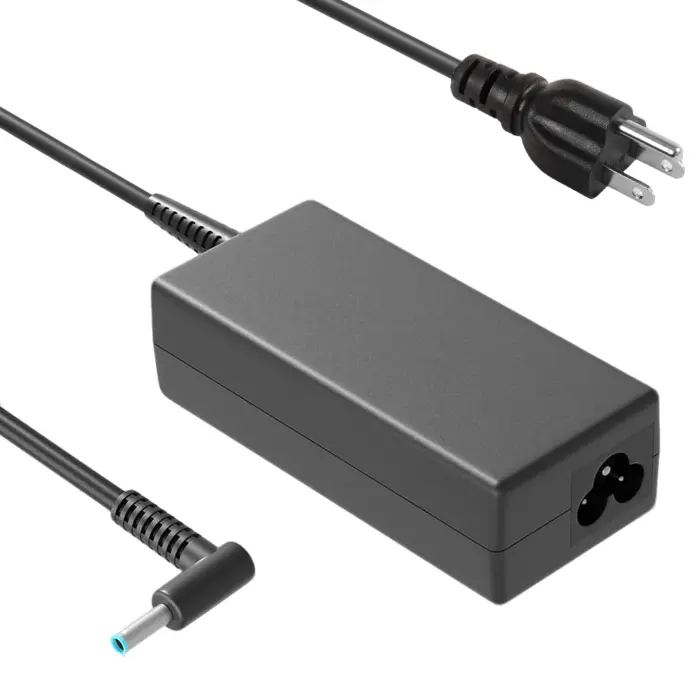 61Z4krqprTL LVJIAYNIUBI 65W 45W 4.5x3.0 mm Smart Blue Tip AC Laptop Charger Replacement for HP Pavilion x360 13 14 15 17, Envy x360 13 15, Chromebook Probook Elitebook Zbook Stream Series Computer Power Adapter - Image 1