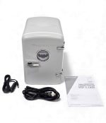 Frigidaire 6 Can/4L Mini Personal Retro Fridge Cooler EFMIS229-Moonbeam, Includes Home and 12V Car Cord, 4-liter capacity chills six 12 oz. soda cans (V2 model) (Renewed) - Image 6