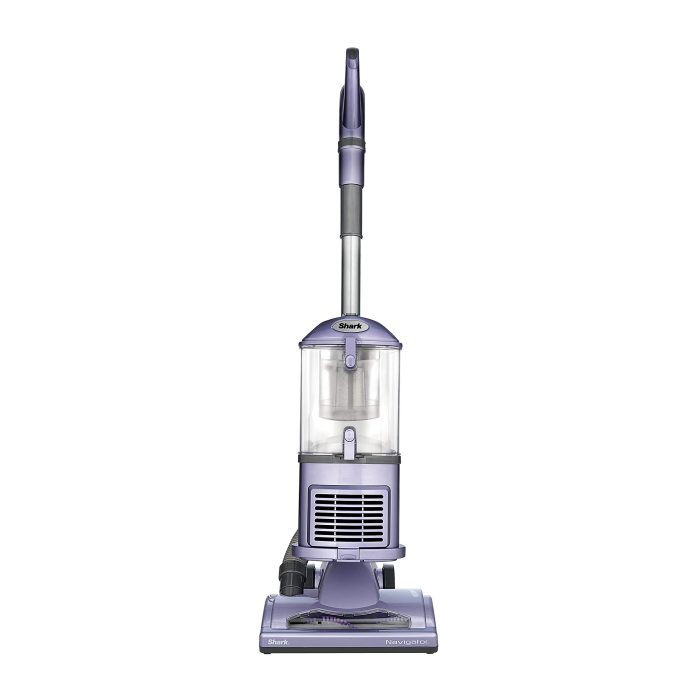61bAoS2cjML Shark NV352 Navigator Lift Away Upright Vacuum, Hepa Filter, Anti-Allergen Technology, Swivel Steering, Ideal for Carpet, Stairs, & Bare Floors, with Wide Upholstery & Crevice Tools, Lavender - Image 1