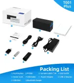 ORGSTA Bluetooth Thermal Shipping Label Printer T001-Plus Wireless 4x6 Shipping Label Printer for Small Business Support Android iPhone & Windows Widely Used for Amazon, Ebay, Shopify, Etsy, USPS - Image 2