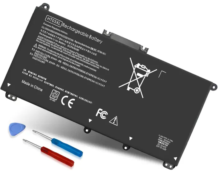 61eXp80foeL HT03XL L11119-855 Laptop Battery for HP Pavilion 14-CE 14-CF 14-DF 15-CS 15-DA 15-DB 15-DW 17-by 17-CA Series 15-CS0053CL 15-DW0033NR 15-DA0014DX L11421-542 L11421-2C2 HSTNN-UB7J HSTNN-DB8R HT03041XL - Image 1
