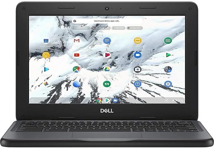 Dell 3100 11.6" Touchscreen Chromebook, Intel Celeron N4020, 4GB RAM, 32GB eMMC, Chrome OS (Renewed) - Image 4