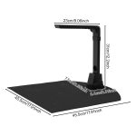 Large Format Book & Document Scanner, Travel-Friendly Mobile Scanner, Capture Size A3, Automatic Focusing, Compatible with Windows & Mac OS - Image 6