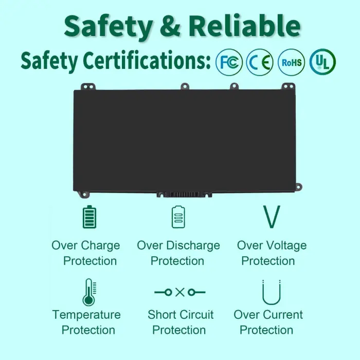 HT03XL L11119-855 Laptop Battery for HP Pavilion 14-CE 14-CF 14-DF 15-CS 15-DA 15-DB 15-DW 17-by 17-CA Series 15-CS0053CL 15-DW0033NR 15-DA0014DX L11421-542 L11421-2C2 HSTNN-UB7J HSTNN-DB8R HT03041XL - Image 6