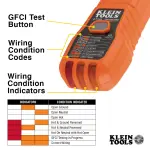 Klein Tools ET310 AC Circuit Breaker Finder, Electric and Voltage Tester with Integrated GFCI Outlet Tester - Image 10