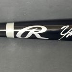 Nico Hoerner Chicago Cubs Autographed Signed Black Baseball Bat Beckett WITNESS Hologram