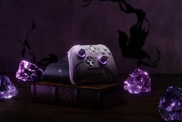 8BitDo Ultimate 2 Wireless Controller for Windows, Apple, Steam & Android, TMR Joysticks, Hall/Tactile Triggers, Motion Control,1000Hz Polling Rate -Evernight(Officially Licensed by Honkai: Star Rail) - Image 4