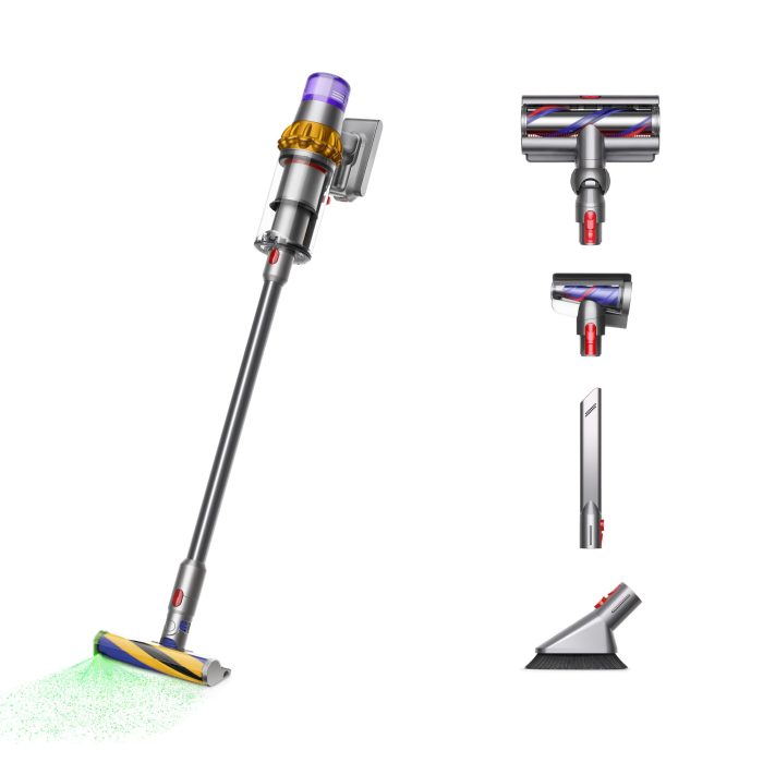 Dyson V15 Detect Plus Cordless Vacuum, Illumination Reveals dust, 240AW, 3 Power Modes, Up to 60 Minutes,² Deep Cleans Hard Floors and Carpets, Detangles pet Hair, Converts to Handheld - Image 1