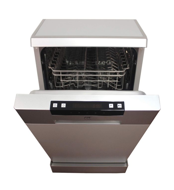 SPT SD-9263SS 18″ Wide Portable Stainless Steel Dishwasher with ENERGY STAR, 6 Wash Programs, 8 Place Settings and Stainless Steel Tub - Image 5