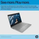 HP Chromebook 14 Laptop (14" Anti-glare, Intel 4-Core Celeron N4120, 4GB RAM, 128GB Storage (64GB+64GB SD)) for Home & Student, Lightweight, 14-Hr Battery Life, Webcam, Wi-Fi, IST HUB, Chrome OS, Grey - Image 6