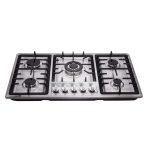 Deli-kit® 34 inch Gas Cooktop Dual Fuel Sealed 5 Burners Stainless Steel Gas Cooktop Drop-In Gas Hob DK258-A01 Gas Cooker - Image 7