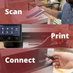 Canon imageCLASS MF462dw 4-in-1 Monochrome Wireless Duplex Laser Printer with Print, Copy, Scan and Fax Capabilities, Auto Document Feeder, and 5-Inch Touch Display Panel (Certified Renewed) - Image 4