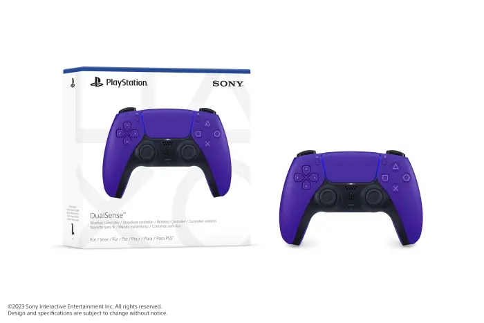 PlayStation DualSense™ Wireless Controller – Galactic Purple - For PS5, PC, MAC & Mobile - Image 2