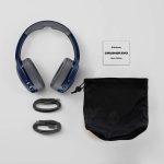 Skullcandy Crusher Evo Wireless Bluetooth Headphones with Multi-Sensory Bass, Noise Isolating Over-Ear Fit, Up to 40 Hours Battery, Microphone for iPhone Android - Blue/Grey (Renewed) - Image 3
