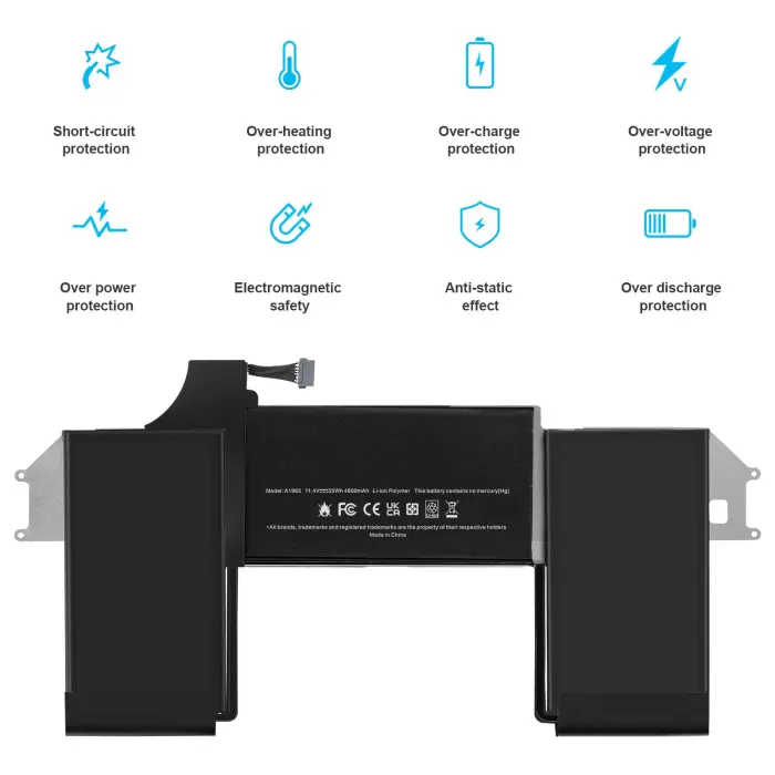 TREE.NB A1965 Laptop Battery Replacement for MacBook Air 13 inch Retina A1932(Late 2018 2019) A2179 (Early 2020) EMC 3184 3302 MacBookAir8,1 8,2 9,1 MRE82LL/A MRE92LL/A MVFH2LL/A MVFM2LL/A MRE82B/A - Image 3
