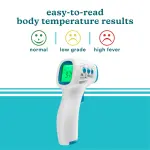HoMedics Non-Contact Infrared Forehead Thermometer, Clinically Proven Fast Accurate Results, High-Fever Alert with 4-in-1 Readings - Image 5