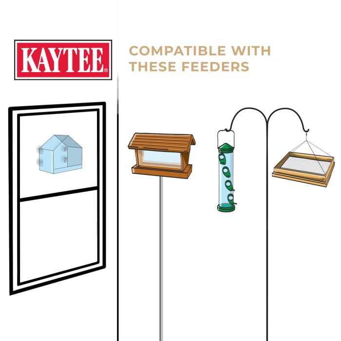 Kaytee Wild Bird (No Mess or Waste Free) Food Seed Blend For Blue Jays, Woodpeckers, Juncos, Cardinals, Grosbeaks, Sparrows, and Finches, 10 Pound, (Packaging May Vary) - Image 2