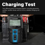 TOPDON BT100 Car Battery Tester 12V Load Tester, 100-2000 CCA Automotive Alternator Tester Digital Auto Battery Analyzer Charging Cranking System Tester for Car Truck Motorcycle ATV SUV Boat Yacht - Image 5