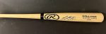 Michael Harris Atlanta Braves Autographed Signed Blonde Baseball Bat BECKETT Witness Hologram