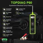 12 Volt Test Light Automotive, Power Circuit Probe Kit, 6V - 24V Car Fuse Tester, Voltage Tester 0.3v-70v, AC DC Outlet Tester, Automotive Short Circuit Finder, P60 - Image 8