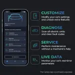 Carista EVO - Bluetooth OBD2 Scanner - Car Diagnostic Tool & Code Reader with Access to Diagnostics, Customizations, Service Tools & Live Data (Subscription Required) - Image 8