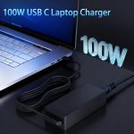 100W USB-C Power Adapter Fast Charger, Compatible with MacBook Pro/Air 16, 15, 14, 13 Inch, iPad Pro, Dell, Lenovo, HP, Asus - Universal USB-C Charger - Image 3