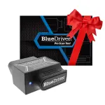 BlueDriver Bluetooth Pro OBDII Scan Tool for iPhone & Android - No Subscription Fee - OBD2 Car Scanner and Code Reader - Diagnose Check Engine, ABS, SRS, Airbag & 7000+ Issues on Vehicles 1996+