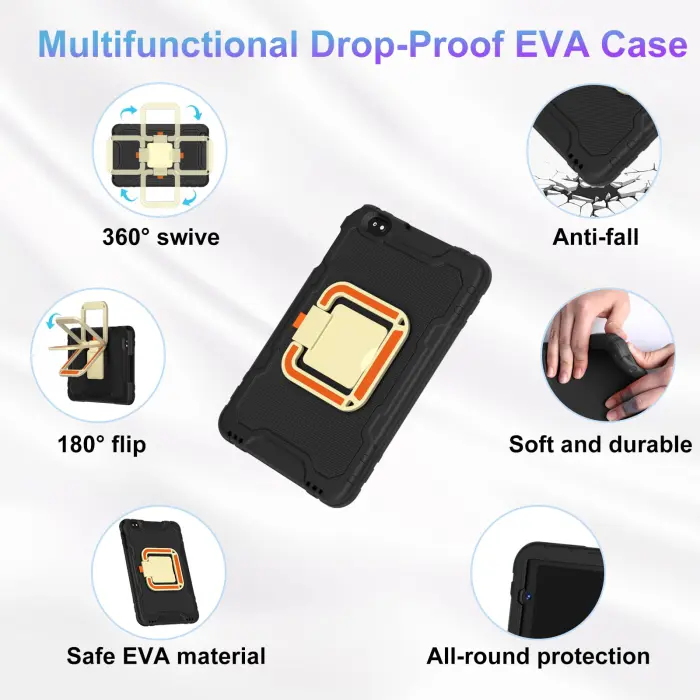 2025 Tablet 10 inch Android 15 Tablets 30GB RAM 128GB ROM 1TB Expand, 8000mAh Octa-Core Tablet with Drop-proof Case, Gemini AI, HD IPS Display, GPS, 5G WIFI, Split-screen, Widevine L1 -Metal Black - Image 4