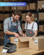 Phomemo Ethernet Thermal Label Printer 4x6, Bluetooth Shipping label printer for Small Business, Home, Office, 300DPI Wireless Thermal Printers Support Ethernet/Bluetooth/USB, Amazon, Ebay, Etsy, USPS - Image 6