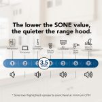 Broan-NuTone 413001 Non-Ducted Ductless Range Hood with Lights Exhaust Fan for Under Cabinet, 30-Inch, White - Image 2