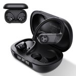 TREBLAB X4 Wireless Earbuds with Earhooks – 253H Battery, ENC Mic, Bluetooth 5.4, USB-C Charging Case, IPX5 Waterproof, Noise Isolating, for Calls, Workouts (Renewed)