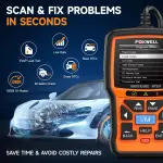 FOXWELL NT301 OBD2 Scanner Live Data Professional Mechanic OBDII Diagnostic Code Reader Tool for Check Engine Light - Image 8