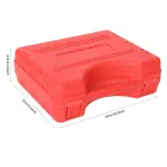 Yonligonju Brake Bleeder Kit with Hand Vacuum Pump with Gauge Adapters Automotive Brake Fluid Bleeding Set for Bike Car Truck (red) - Image 3