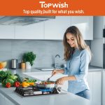TOPWISH 12 Inch Gas Cooktop, LPG/NG Convertible Built-in Gas Stove Top with 2 Burners 18000BTU, 304 Stainless Steel 2 Burner Propane Stove, Propane Stovetop Thermocouple Protect for Apartments, Rvs - Image 2
