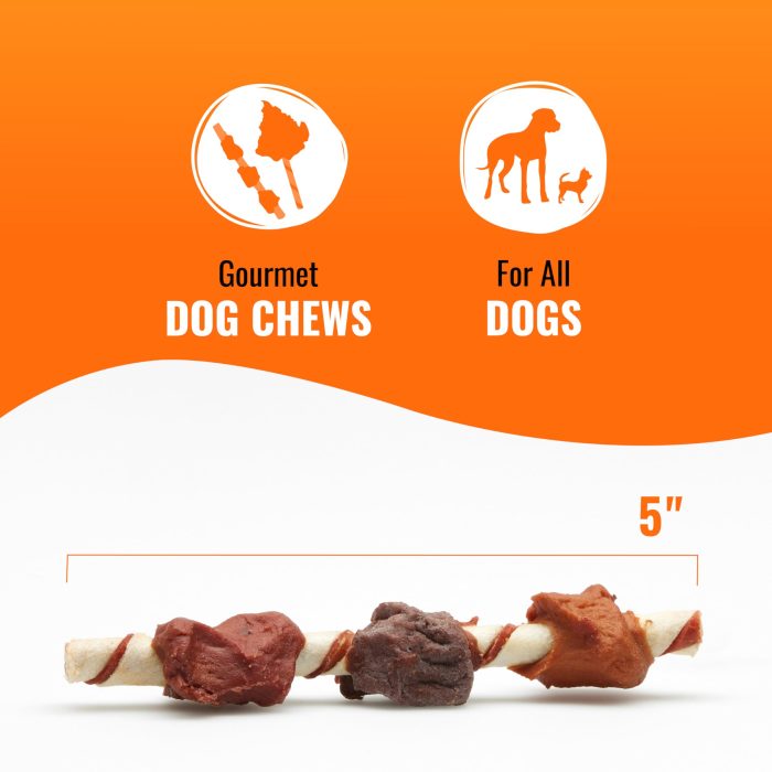 Good ‘n’ Fun Triple Flavor Kabobs Chews for All Dogs, 24 Ounces, Treat Your Dog to Chews Made from Beef Hide, Real Chicken, Pork Hide, Duck and Chicken Liver - Image 13