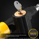 SURDOCA Upgraded Car Steering Wheel Lock Anti-Theft Device, Steering Wheel Locks for Car SUV, Easy Installation, Rubber Protection, Extendable Universal Security Device - Image 5