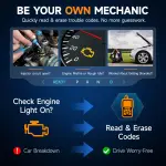 FOXWELL NT301 OBD2 Scanner Live Data Professional Mechanic OBDII Diagnostic Code Reader Tool for Check Engine Light - Image 9