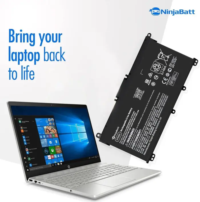 NinjaBatt HT03XL Battery for HP L11119-855 HW03XL Pavilion 15-DB Series14M-DH0003DX 14M-DH1003DX 15T-CS200 15-DY0013DX 15-DY1023DX 15-DY1751MS 15-CS3073CL - Image 9