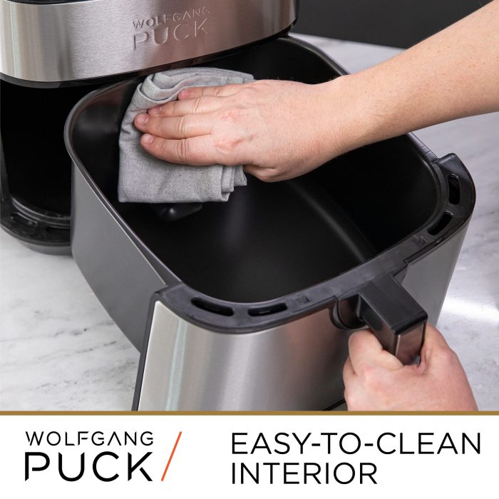 Family-Sized Wolfgang Puck Air Fryer 9.7 QT for Whole Chicken Cooking - Image 3