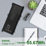 SA04XL SAO4XL Battery for HP Envy X360 15m-ds0011dx 15m-dr0012dx 15m-dr0011dx 15m-ds0xxx 15m-dr0xxx 15t-dr100 15m-dr1xxx 17t-cg100 17-cg100 15M-DR 15M-DS SA04055XL L43267-005 L43248-AC2 HSTNN-OB1F - Image 4
