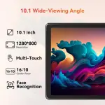 URAO Tablet,10.1" Android Tablet with Octa-core Processor 24GB RAM 128GB ROM HD IPS Touchscreen 8H Battery, Wi-Fi 6, BT 5.0, Dual Camera, Android 15 Tablets 2025 - Image 6