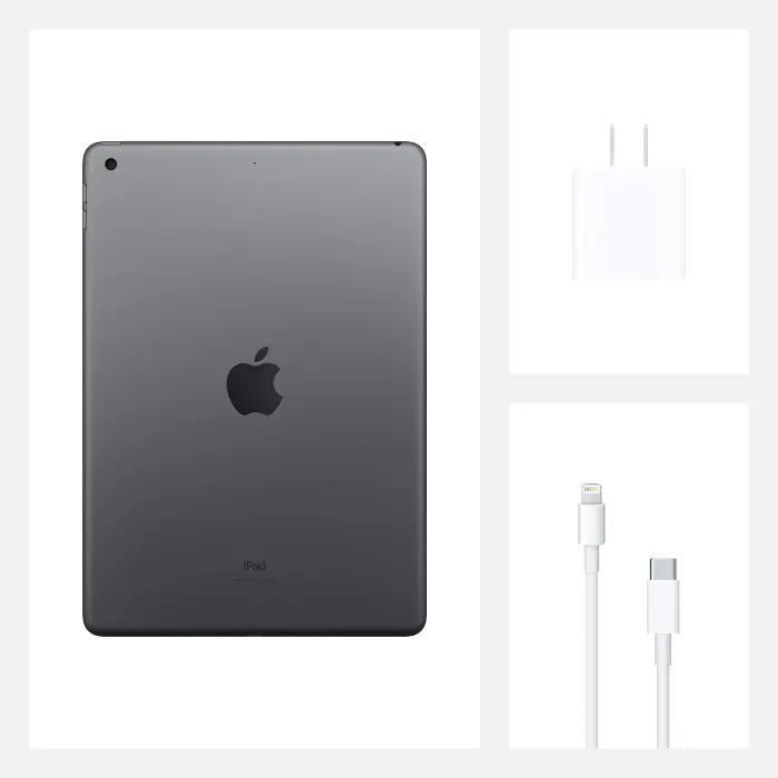 Apple iPad 2020 (10.2-inch, Wi-Fi, 32GB) - Space Gray (Renewed) - Image 3