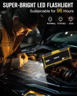 GOOLOO GP4000 Jump Starter 4000A Peak Car Starter (All Gas,up to 10.0L Diesel Engine) SuperSafe 12V Lithium Jump Box,Auto Battery Booster Pack,Portable Power Bank with USB Quick Charge and Type C Port - Image 5