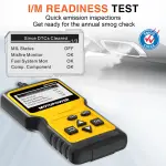 MOTOPOWER MP69033 Car OBD2 Scanner Code Reader Engine Fault Scanner CAN Diagnostic Scan Tool for All OBD II Protocol Cars Since 1996, Yellow - Image 7