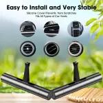 EORRZZY 2 Packs Custom Car Air Freshener Diffuser Vent Clips for Car Decoration Accessories with 12 Refill Sticks for Cars, Office, Kitchen, Bathroom, Pet Houses, Basic Refillable Kit - Image 5